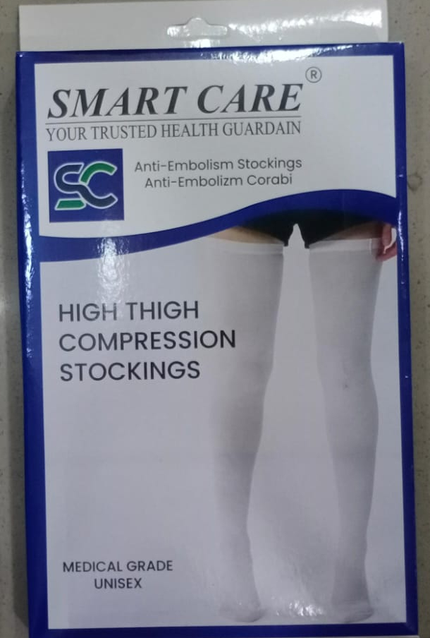 Smart Care High Thigh Compression Stockings ? Medical-Grade Support for Blood Circulation, Varicose Veins & Swelling Relief - Image 2