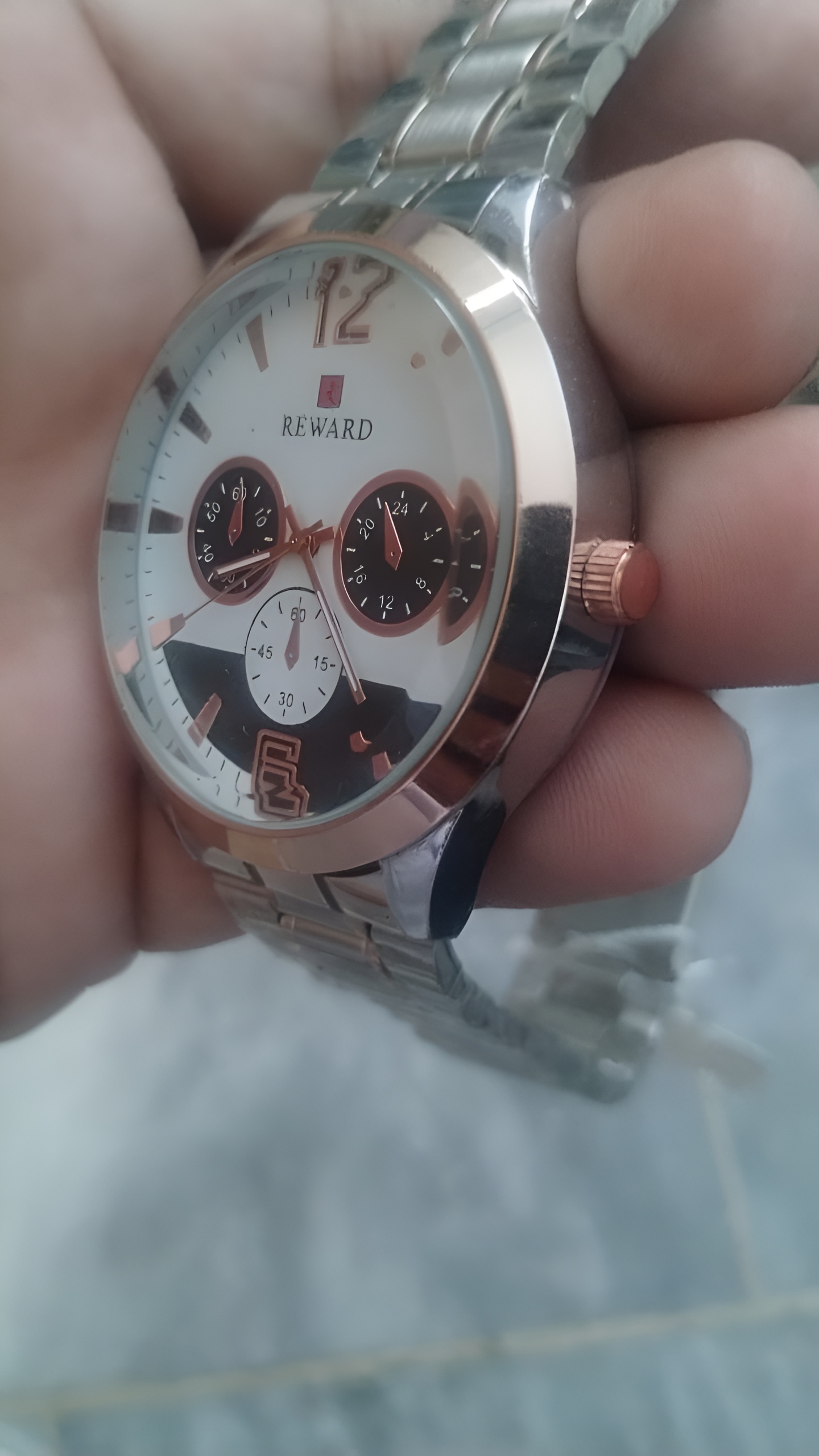 REWARD Men?s Watch ? Premium Quality, Waterproof, Stylish Design (with Gift Box) - Image 2