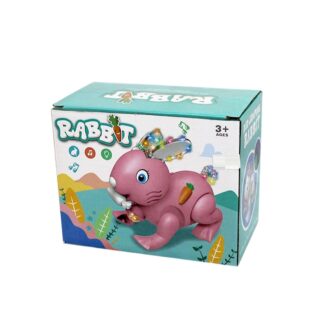 Electric Rabbit Toy for Kids ? Light & Sound, Educational & Musical Play