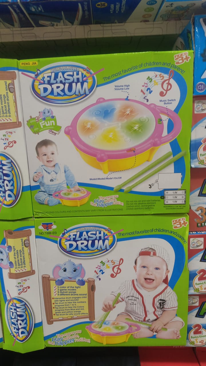 3D Flash Drum for Kids ? Musical Toy with Lights, Sounds & 3 Game Modes - Image 4