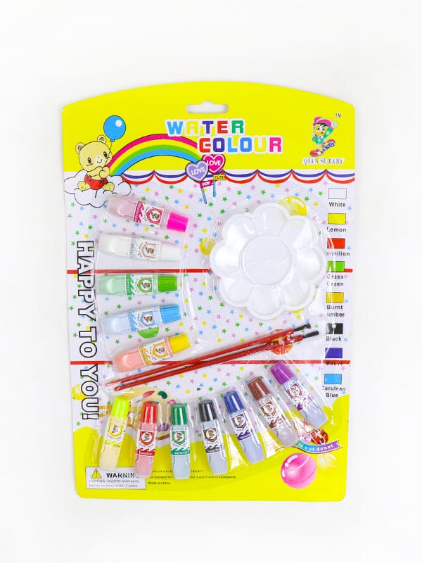 Water Color Painting Set with Brushes and Palette ? Vibrant Watercolor Paints, High-Quality Brushes, and Mixing Palette for Artists, Students, and Hobbyists - Image 3