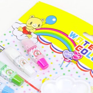 Water Color Painting Set with Brushes and Palette ? Vibrant Watercolor Paints, High-Quality Brushes, and Mixing Palette for Artists, Students, and Hobbyists