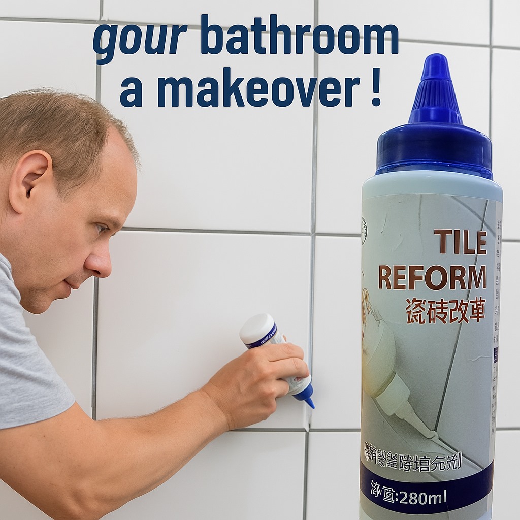 Tile Reform Grout Restorer & Sealer ? 280ml Large Bottle for Quick Tile Gap Repair - Image 4
