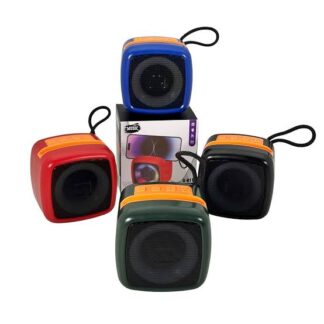 T&G Portable Bluetooth Speaker with LED Lights, Phone Holder & Powerful Bass ? Wireless, USB, TF Card & AUX Support ? Model X-911