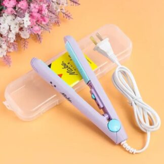 Mini Hair Straightener ? Lightweight & Portable Travel Styling Tool | Medium Heat | High/Low Speed Settings | Corded Electric | Multicolor | ABS Plastic