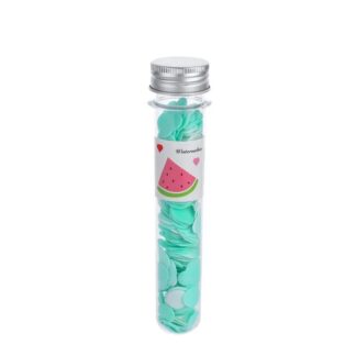 Outdoor Portable Hand Washing Disposable Soap Paper Flakes ? 100 PCs in Flower Tube Bottle (Random color)