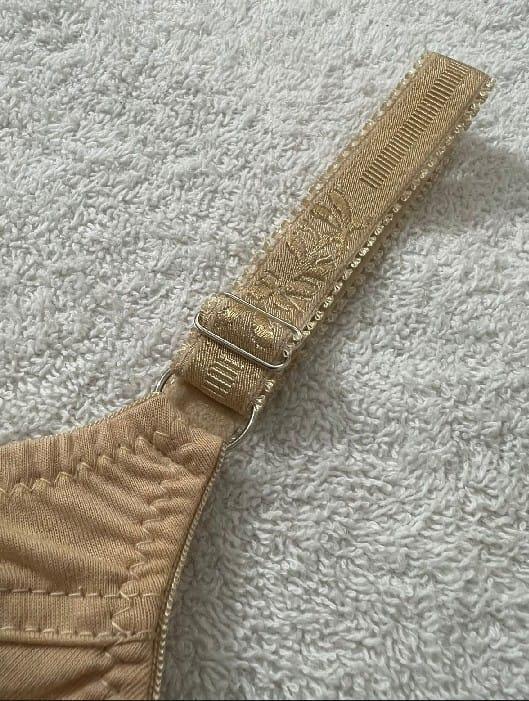 Plain Non-Padded Cotton Bra ? Lightweight & Comfortable Everyday Wear | Beige, Sizes 32?42 - Image 3