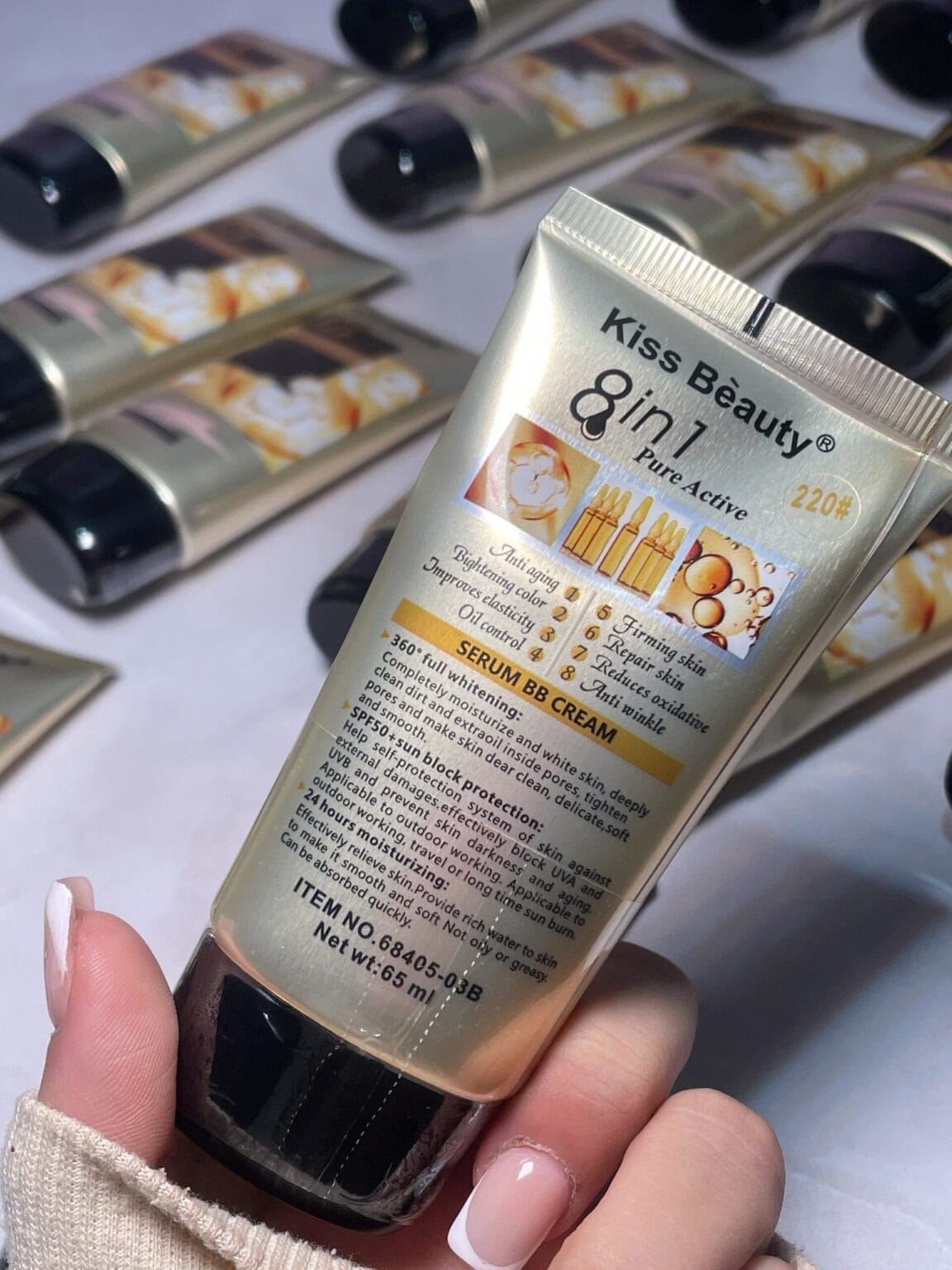 8-in-1 BB Collagen Liquid Foundation ? Full Coverage, Long Lasting & Hydrating (65ml, Shades 110 & 115) - Image 3