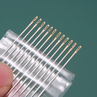 Multi-Size Stainless Steel Darning Sewing Needles ? Side Opening Hand Sewing Tools for Household Use