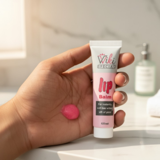 Wiki Special Natural Pink Lip Balm ? Moisturizing, Nourishing & Long-Lasting Lip Care | Soft Pink Tint | Hydrating Formula for Daily Use