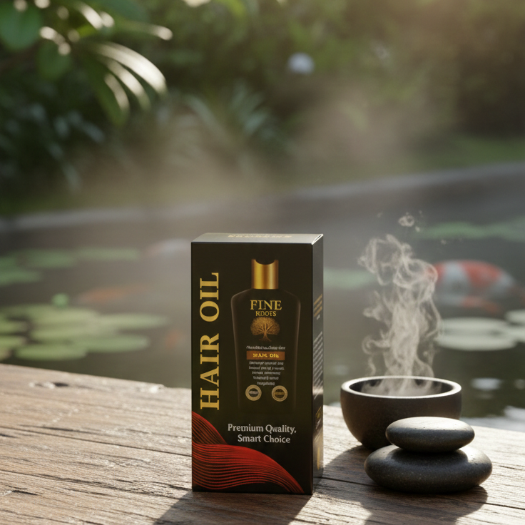 Fine Roots Hair Oil Providing Gentle Care Nourishing Formula Strengthening Healthy Scalp Support And Everyday Use - Image 3