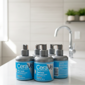 CeraVe Psoriasis Moisturizing Cream with Salicylic Acid ? Targeted Skin Relief & Hydration