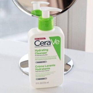 CeraVe Hydrating Cleanser with Hyaluronic Acid & Ceramides ? Moisturizing Face Wash for Normal to Dry Skin (236ml)