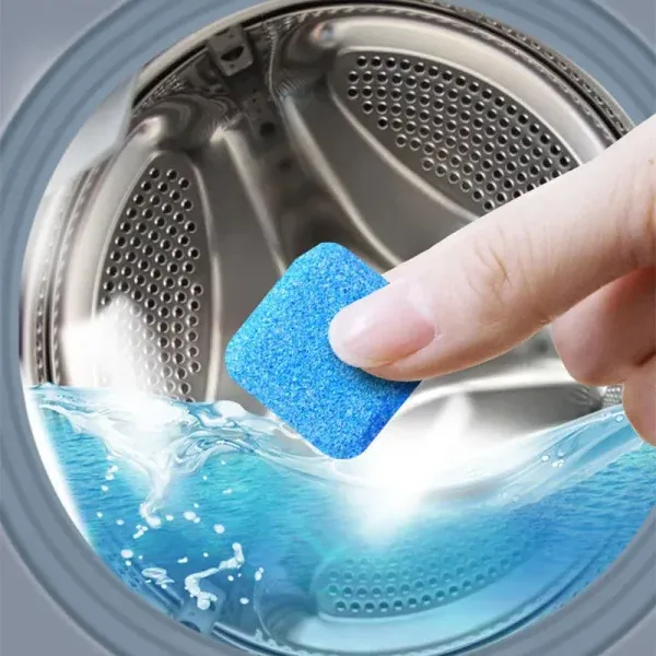 Pack Of 1 Washing Machine Cleaner Tablets ? 12 Tablet | Deep Cleaning & Deodorizing For Front Load, Top Load & HE Washers - Image 3