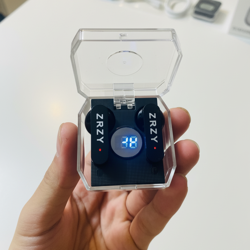 Zrzy New Model BT D30 | Digital Display Bluetooth Device with Long-Lasting Battery ? Reliable, Modern & Portable - Image 2