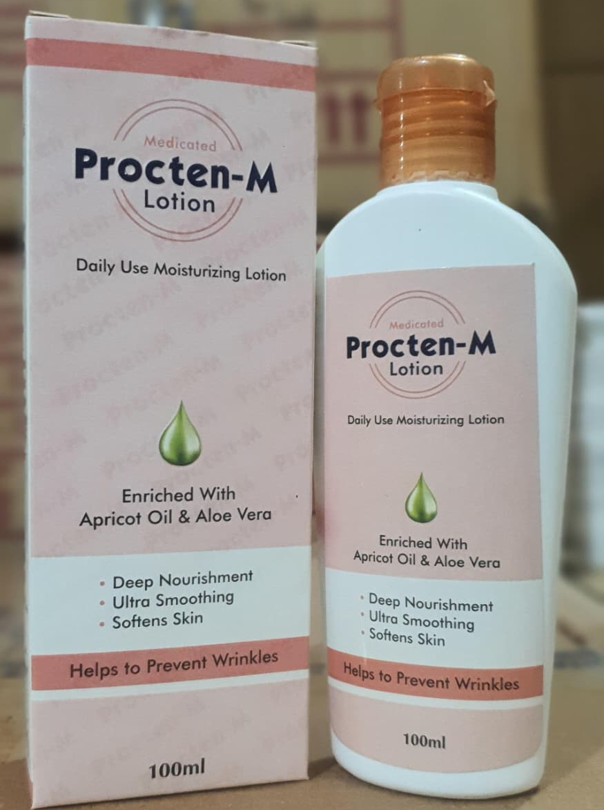 Procten M Lotion Gentle Formula Smooth Application Nourishes Skin Provides Comfort Hydrates Effectively And Supports Daily Skincare Needs - 100ml - Image 4