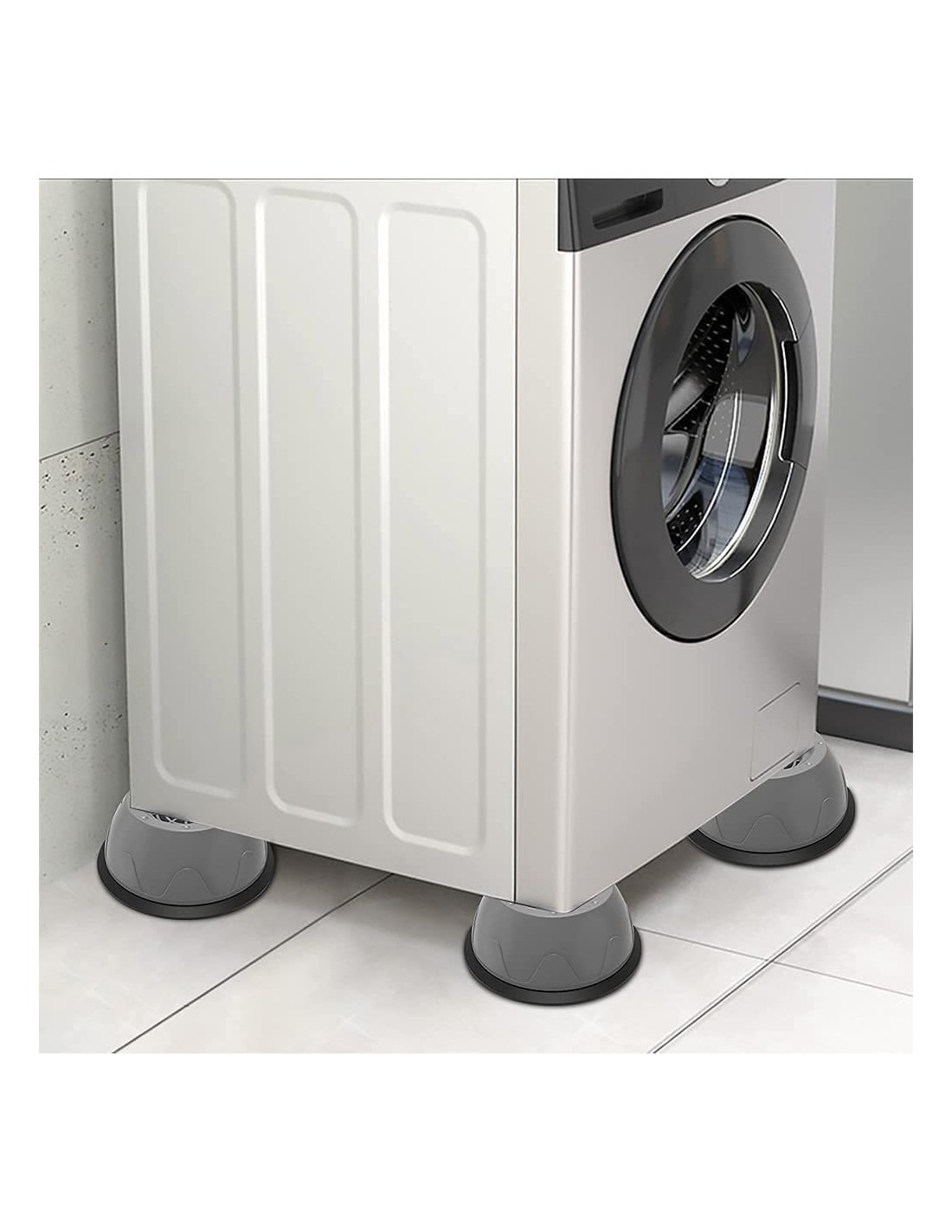 4Pcs Universal Anti?Vibration Feet Pads | Washing Machine, Dryer, Refrigerator & Furniture Non?Slip Rubber Mat (Small Size) - Image 2