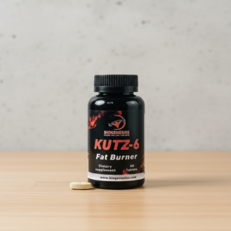 BIOGENESISS KUTZ-6 Extreme Thermogenic Fat Burner ? Advanced Metabolic Support & Energy Booster for Weight Management (60 Dietary Tablets)