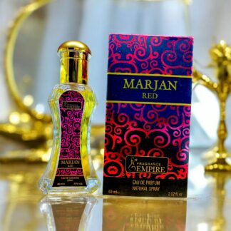 Marjan Red Eau de Parfum for Men ? Long Lasting Sweet Fragrance, 60ml
