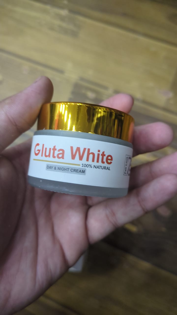Gluta White Whitening & Brightening Cream Jar ? Deep Moisturizing, Skin Softening & Nourishing Formula - Image 4