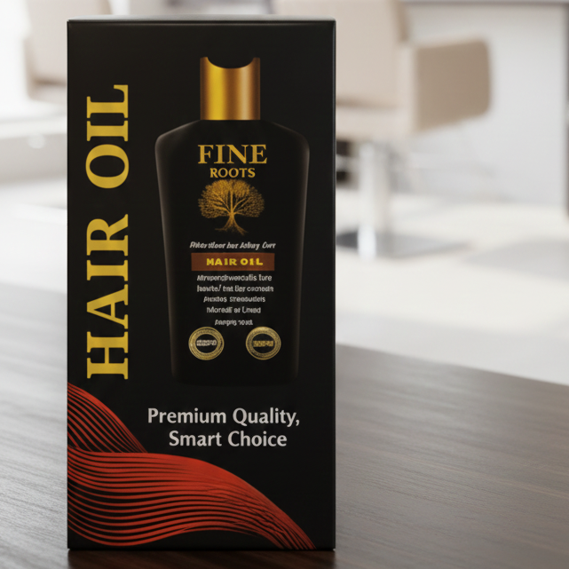 Fine Roots Hair Oil Providing Gentle Care Nourishing Formula Strengthening Healthy Scalp Support And Everyday Use - Image 2