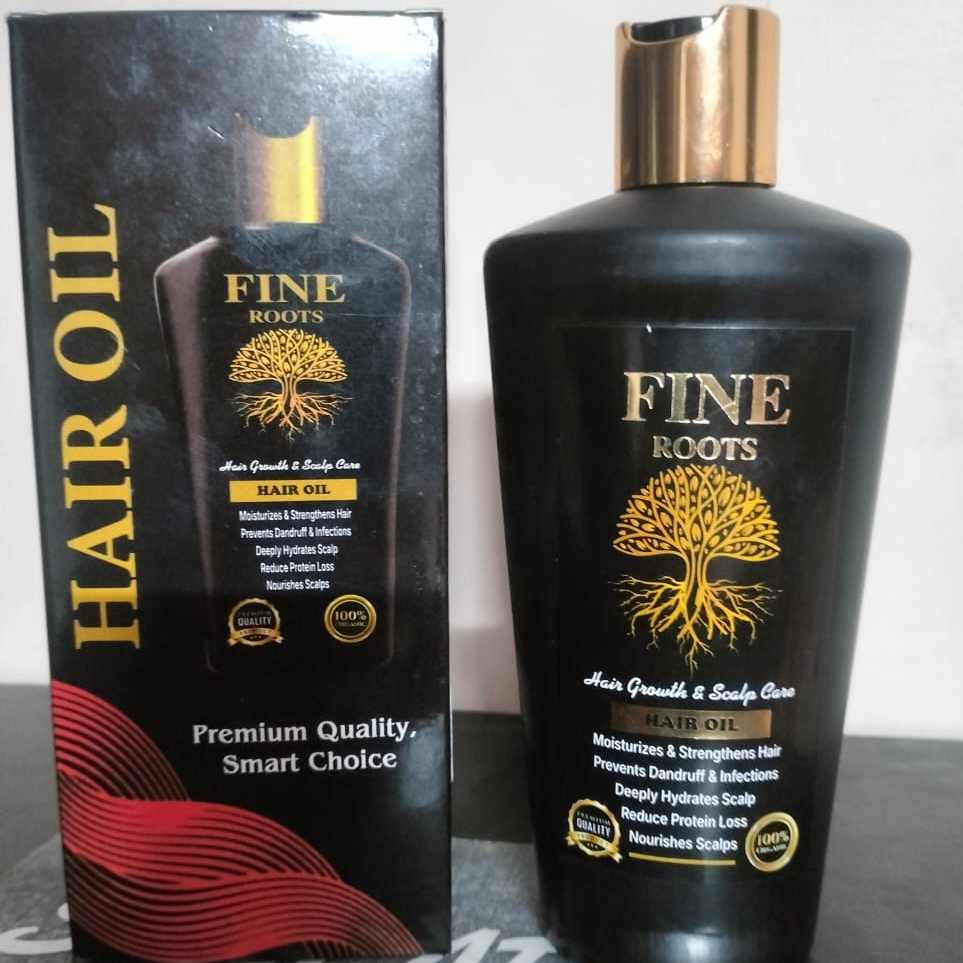 Fine Roots Hair Oil Providing Gentle Care Nourishing Formula Strengthening Healthy Scalp Support And Everyday Use - Image 5