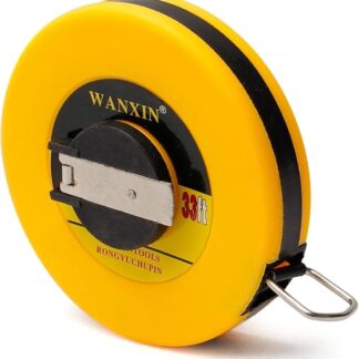 10M Double?Side Metric Fiberglass Measuring Tape Reel | Durable Roll Measuring Tool ? 1pc