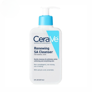 CeraVe Renewing SA Cleanser with Salicylic Acid ? Exfoliating Face & Body Wash for Rough, Bumpy Skin (237ml)
