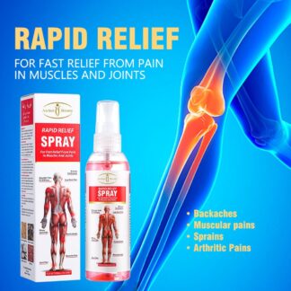 Aichun Beauty Rapid Relief Spray For Muscle And Joint Pain 100ml ? Fast Acting Pain Relief Formula For Sore Muscles, Stiff Joints, And Body Aches