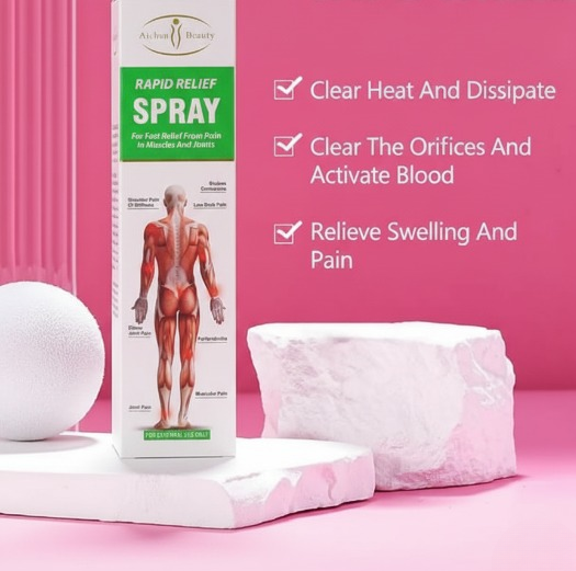 Aichun Beauty Rapid Relief Spray For Muscle And Joint Pain 100ml ? Fast Acting Pain Relief Formula For Sore Muscles, Stiff Joints, And Body Aches - Image 2