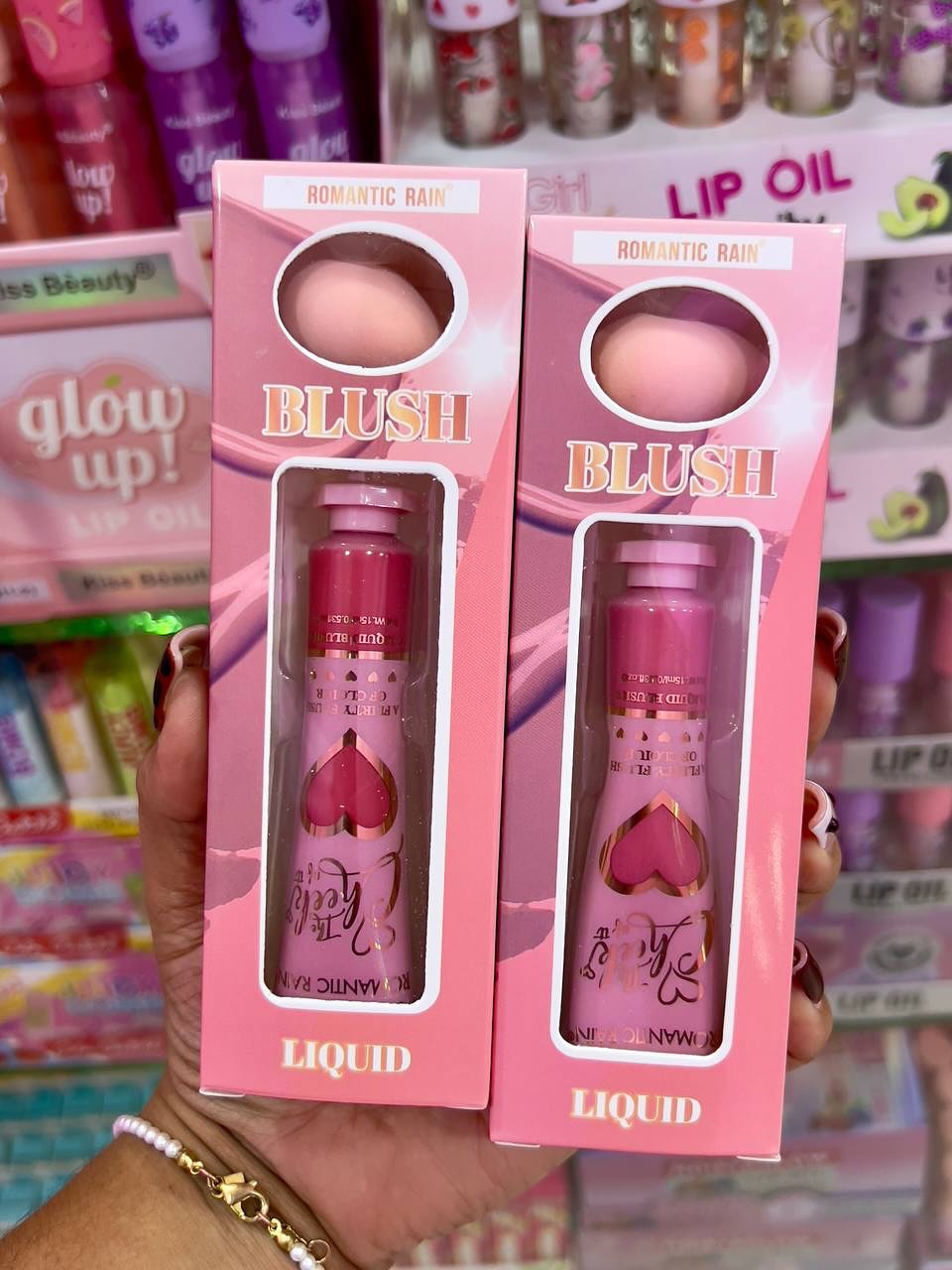 Pack of 2 - 2 in 1 Blush & Blender Deal ? Dual-Action Makeup Essential for Effortless Application - Image 2