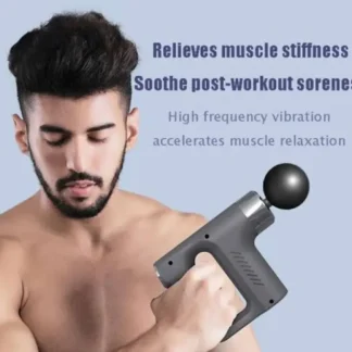 Blueidea Deep Tissue fascial massager with 4 massage Muscle Massage Gun (Random color)