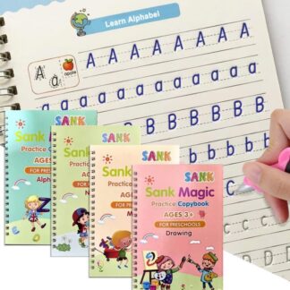 Magic Practice Tracing Book ? Handwriting Learning Book for Preschool & Kindergarten Kids