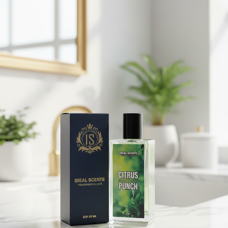Citrus Punch Fragrance | 50ml | Inspired by Aventus Creed | Long Lasting 8?10 Hours | Made in Pakistan