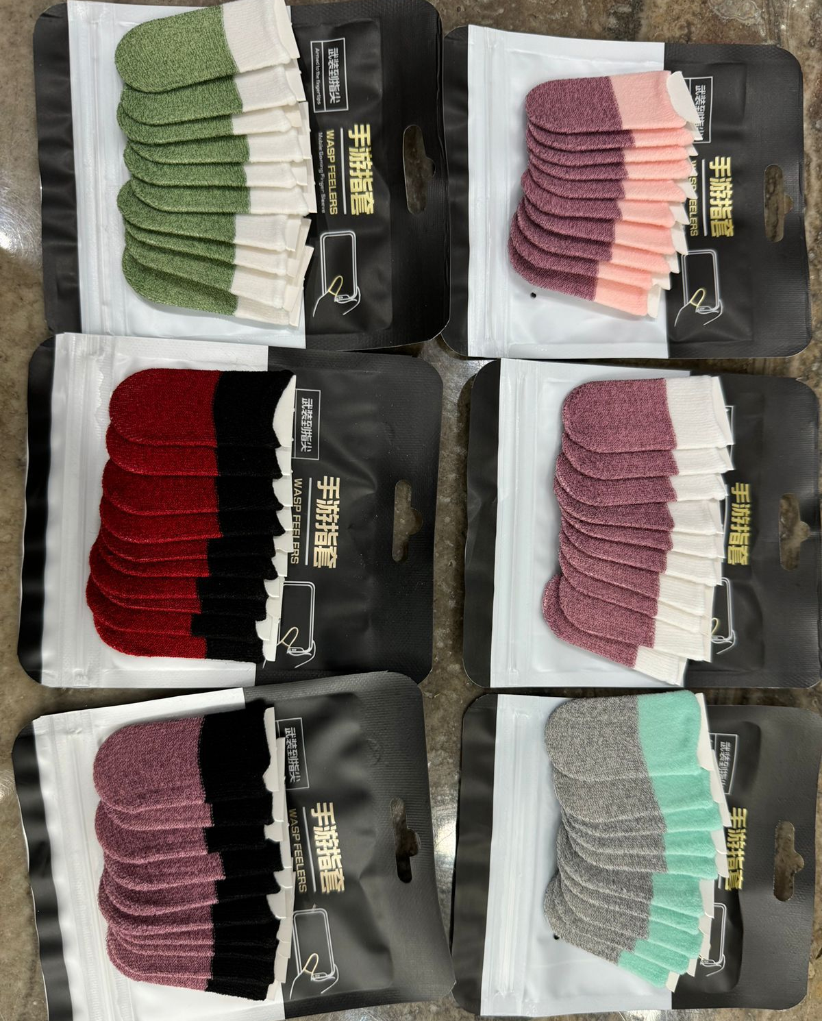 Pair of Gaming Finger Sleeves Sweat Proof Breathable Thumb Sleeves For Mobile Gaming Durable Quality Comfortable Fit - Image 5