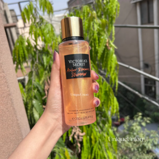 Victoria's Secret Amber Romance Shimmer Fragrance Mist Reliable Performance Stylish Scent - 250ML