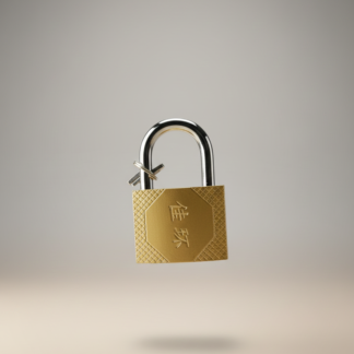 Industrial-Grade Solid Brass Heavy-Duty Security Padlock with Chrome-Plated Hardened Steel Shackle and Precision Keyway