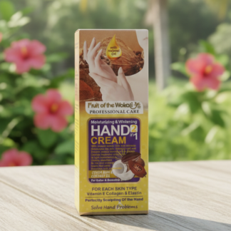 Fruit of the Wokali Smooth Moisturizing Hand Cream 130 ML ? With Cocoa Butter & Coconut Oil for Soft Hands