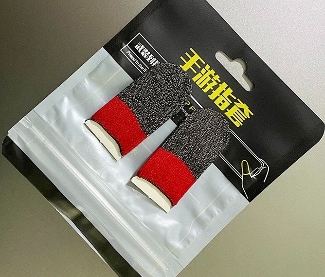 Gaming Finger Sleeves ? 2 Pcs Pack Sweat-Proof Breathable Thumb Sleeves for Mobile Gaming - Image 2