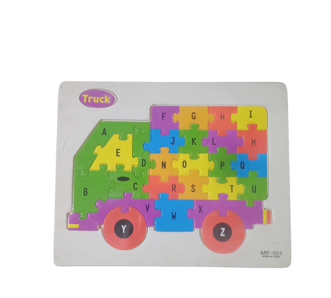 Wooden Alphabet Puzzle Board ? Premium A-Z English Letters Learning Toy for Kids, Early Literacy, Cognitive Development, and Creative Play - Image 2