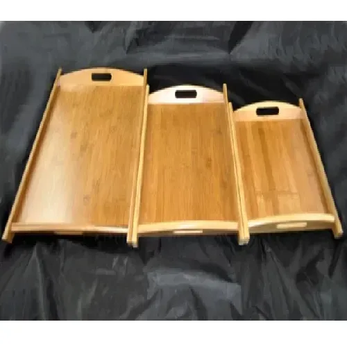 Large Wooden Serving Tray ? Strong, Stylish, and Perfect for Serving Food, Drinks, and Decorating Your Home - Image 2