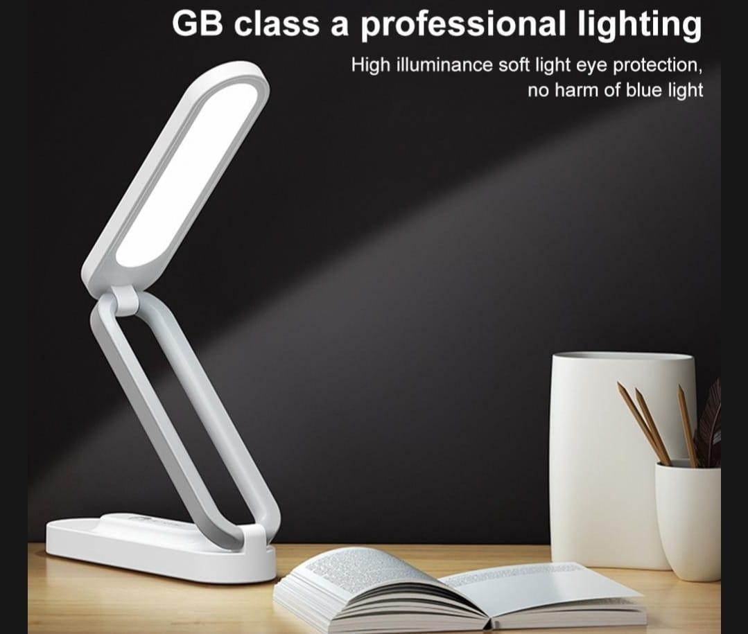 B005 LED Folding Table Lamp ? Rechargeable Stepless Dimmable Desk Light with Type-C Charging & Lithium Battery - Image 3