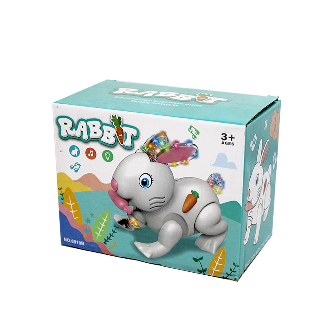 Electric Rabbit Toy for Kids ? Light & Sound, Educational & Musical Play - Image 3