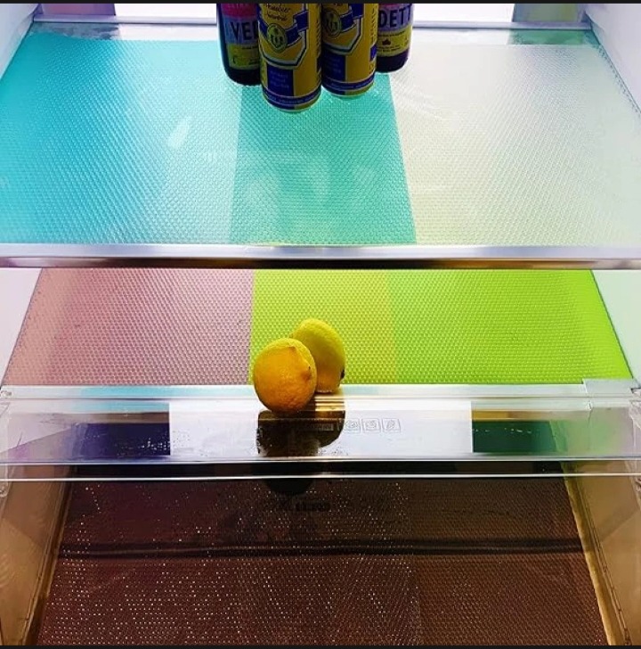 Anti-Slip Fridge Sheet Roll ? 45x150cm ? Spill-Proof Refrigerator Liner for Organized Shelves (Random color) - Image 4