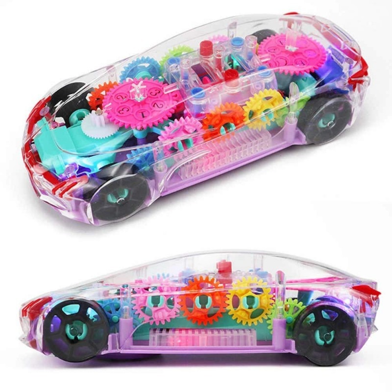 360? Rotating Future Musical Car Toy with Lights ? For Kids, Boys & Girls