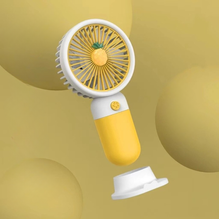 Mini Fan Multifunctional Cool Summer Fruit Cartoon Handheld Mini Fan (random color) - Image 5