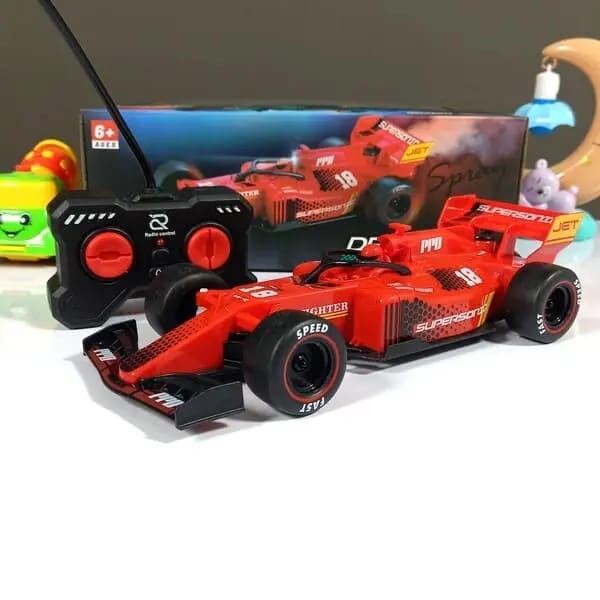 F1 Equation High-Speed RC Racing Car with Mist Spray Exhaust and LED Lights - Image 4