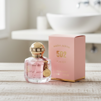 B Wasim Akram 502 Perfume Elegant Fragrance Premium Quality Smooth Aroma - 100ML