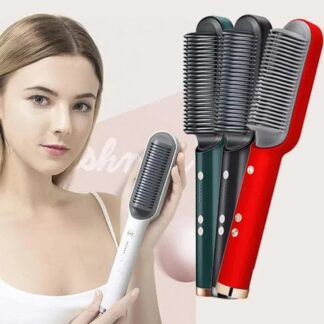 Electric Professional Hair Straightening Brush (random Color)