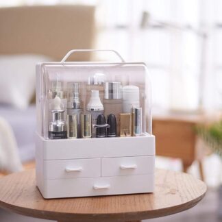 Modern Cosmetics Organizer Durable Quality Stylish Design Perfect Choice For Makeup Storage